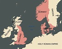 Cnut the Great’s North Sea Empire at its peak. - Maps on the Web