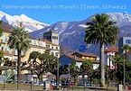 Die Palmenpromenade von Muralto bei Locarno (Tessin, Schweiz ...