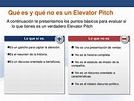 Creación de Presentaciones Efectivas con el Elevator Pitch