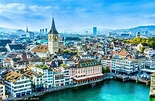 欧洲瑞士苏黎世4K超高清壁纸图片-图行天下素材网