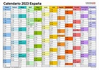 Calendario Excel 2023 Plantilla Colombia - IMAGESEE