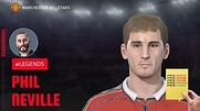 Phil Neville Face + Stats | PES 2018 - YouTube