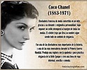 Biografía de Coco Chanel: Historia de su Vida,su Trabajo y Amores (2022)