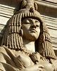 Cleopatra statue at the entrance of the Cairo Museum | Cleopatra statue ...