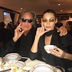 Mohamed Hadid and Bella Hadid Twin in Tiny Sunglasses