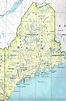 Mapa Político de Maine | Gifex