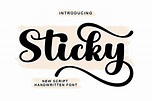 Sticky Script - So Fontsy