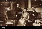 Ak Großadmiral Prinz Heinrich von Preußen mit seiner Familie, NPG Stock ...