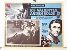 "LOS VALIENTES ANDAN SOLOS" MOVIE POSTER - "LONELY ARE THE BRAVE" MOVIE ...