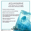 Aquamarine March's Birthstone Will2wow jewelry Stone of Courage Crystal ...