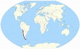 Chile Location On World Map