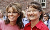 Sarah Palin bumps into her double as One Nation tour rolls into Boston ...