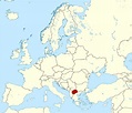 Grande mapa de ubicación de Macedonia | Macedonia | Europa | Mapas del ...