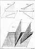 Diagram of projection in Monge's Géométrie Descriptive. Source: Gaspard ...