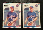 Kevin Elster ROOKIE New York Mets Lot of 2 Fleer Update Cards 1988 Free ...