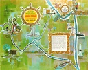 [Route Map of the Mark Twain] | Curtis Wright Maps