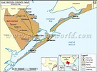 Galveston County Map | Map of Galveston County, Texas