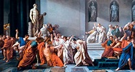 Julio César asesinado en el Senado de Roma - La Razón