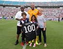 Tim Howard and family Laura Howard, Everton Fc, English Premier League ...