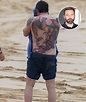Ben Affleck's Massive, Very Real Phoenix Back Tattoo Gets Torched ...