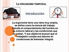 La ergonomía temporal.juan carlos vargas