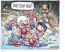 Matt Wuerker's Editorial Cartoons - Newt Gingrich Mitt Romney Editorial ...