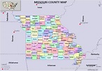 Missouri County Map, List of Counties in Missouri with Seats - Whereig.com