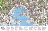 Mappa di Genova - Cartina di Genova | Mappa dell'italia, Genova, Mappa
