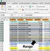 Rangos y celdas en Excel – Buscar Tutorial