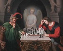 Friedrich Moritz August Retzsch (1779-1857) — Checkmate (1400×1122 ...