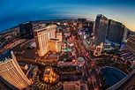 Bilder von Nevada Las Vegas USA HDR Von oben Wolkenkratzer Städte
