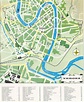 Mapa turistico de Verona, Itália; Guia Turistico