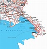 City Map Trieste - MapSof.net