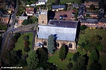 aeroengland | aerial photograph of Leominster Priory Church ...