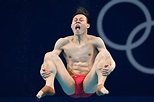 Emotional Xie inspired by words of late coach on way to second diving gold
