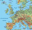 Karte von Mitteleuropa (Mitteleuropa) - Karte auf Welt-Atlas.de - Atlas ...