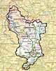 A Map of Derbyshire England. Derbyshire UK Map