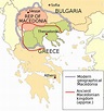 Ancient Macedon & Modern Political Map Overlay (Illustration) - World ...