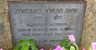 constance hopkins snow mayflower passenger -10th great grandmother ...