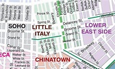 Little italy new york, Little italy nyc, Map of new york