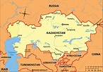 Kazakhstan Map | Map, Illustrated map, Kazakhstan