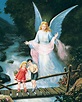 Guardian Angel with Children on Bridge | Print Only | Size 8" x 10" - F ...