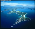Aerial of Peninsula Papagayo, Costa Rica | Peninsula Papagayo