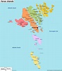 Faroe Islands Map | Detailed Maps of Faroe Islands (Faroes, Faeroes)