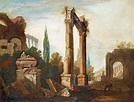 Marco Ricci In the manner of the artist, Landscape with ruins. - Bukowskis