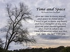 "Time and Space" - an original inspirational poem by Pamela Joyce ...