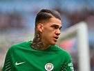 Manchester City goalkeeper Ederson has only one more goal left to ...