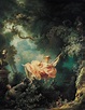 Die Schaukel Jean Honore Fragonard Klassik Rokoko Gemälde mit öl zu ...