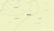 Where is Obera, Argentina? / Obera, Misiones Map - WorldAtlas.com