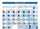 Armonía Blue: Calendario Lunar Mayo